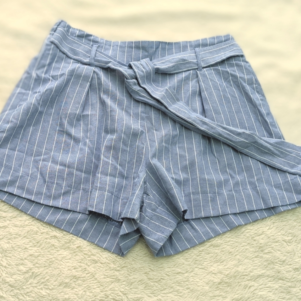 Blue stripe shorts